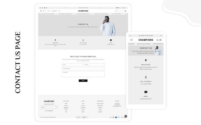 Champion - Shopify 2.0 Fashion Theme Best Shopify Clothing Theme