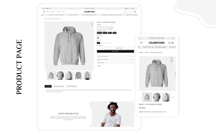 Champion - Shopify 2.0 Fashion Theme Best Shopify Clothing Theme