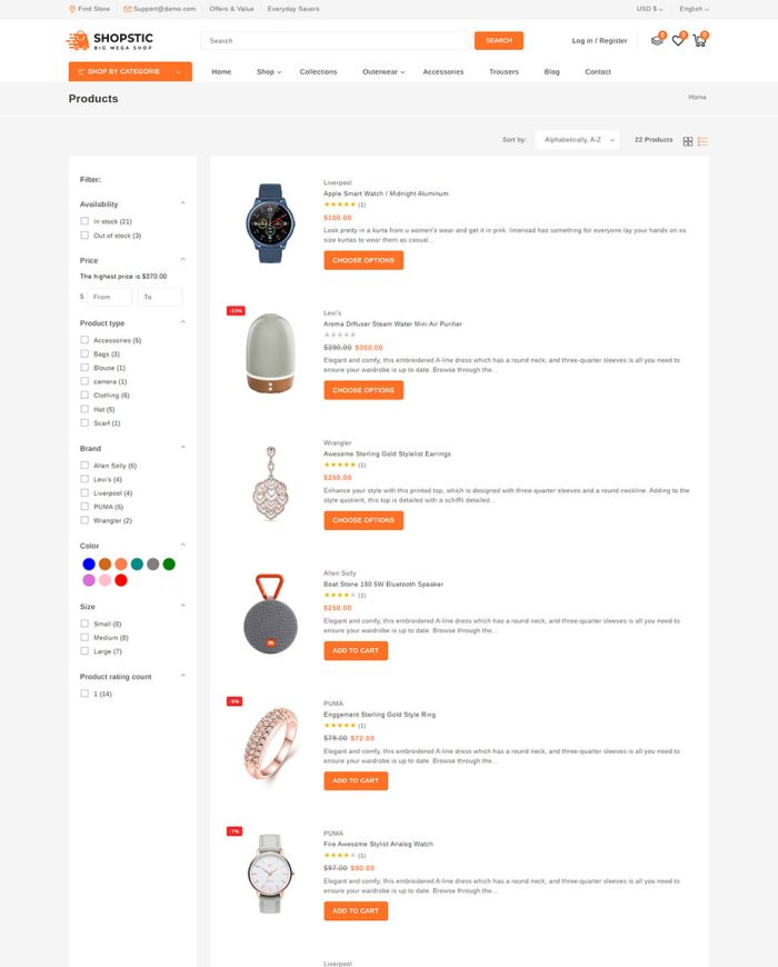 Shopstic - Mega Store Shopify 2.0 Responsive Theme