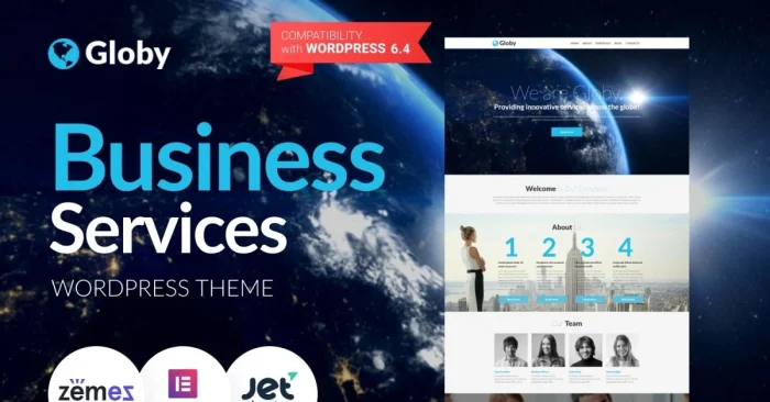 Globy - Business Elementor WordPress Theme