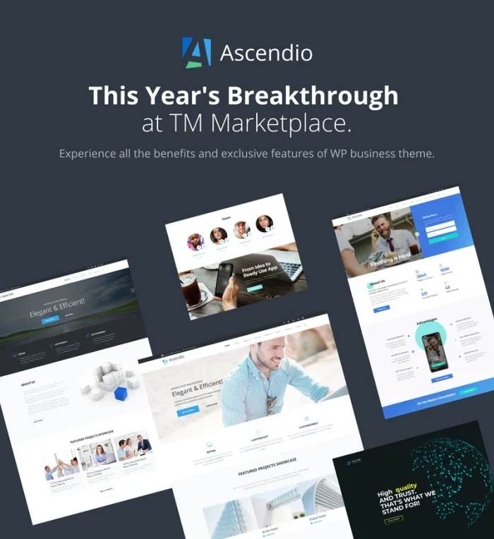 Ascendio - WordPress Theme