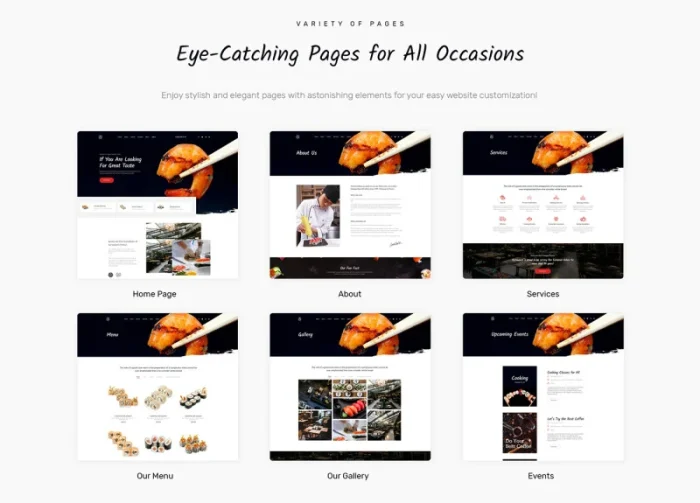 European Cuisine WordPress Theme