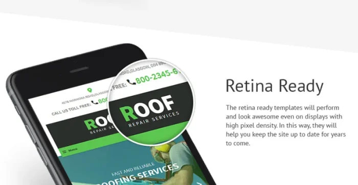 Roof Repair WordPress Theme