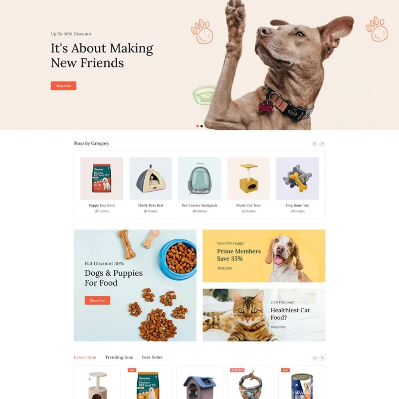 Petsnic - Pets Store Shopify 2.0 Responsive Theme