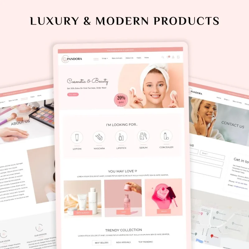 Beauty Shopify Theme | SkinCare Shopify Theme | Boutique Shopify Template | Shopify OS 2.0