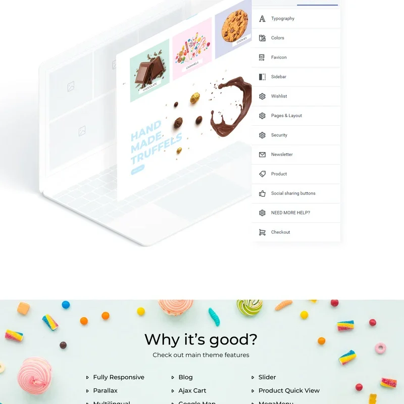 Popshop - Sweet Shop Clean Shopify Theme