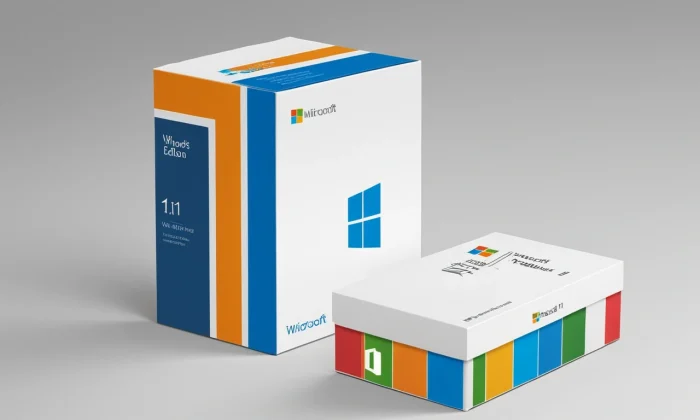 Microsoft Windows 11 Professional Software Package Download – 1 Machine