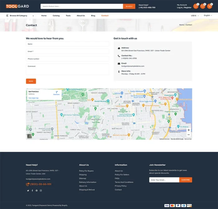 Toolgard - Mega Tools Store Shopify 2.0 Responsive Theme