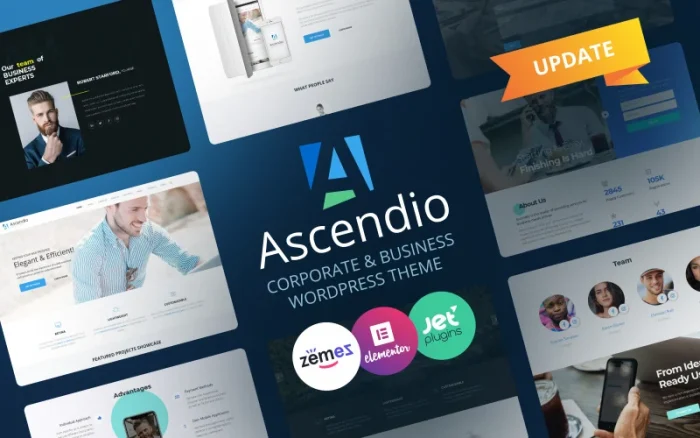 Ascendio - WordPress Theme