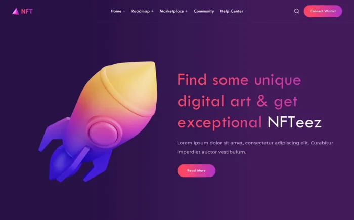 NFTezz Shopify Theme