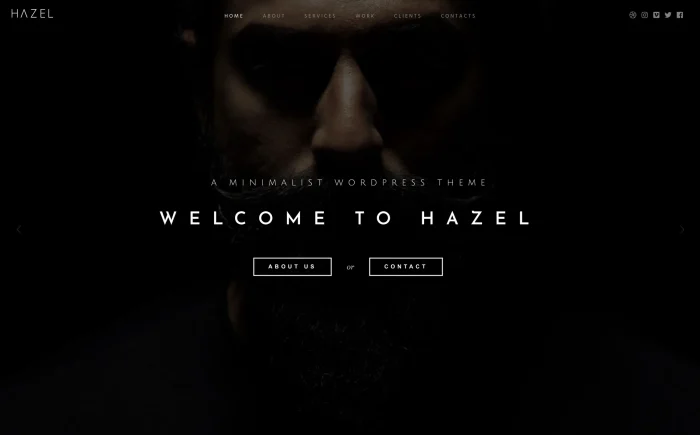 Hazel Wordpress Theme