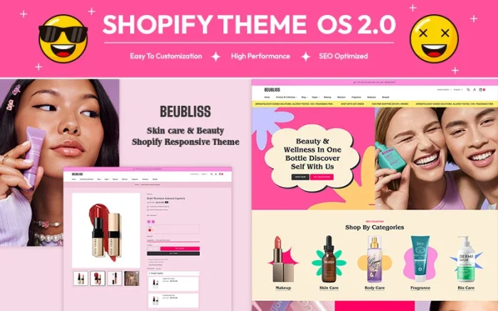 Beubliss - Beauty & Cosmetics Store Multipurpose Shopify 2.0 Responsive Theme