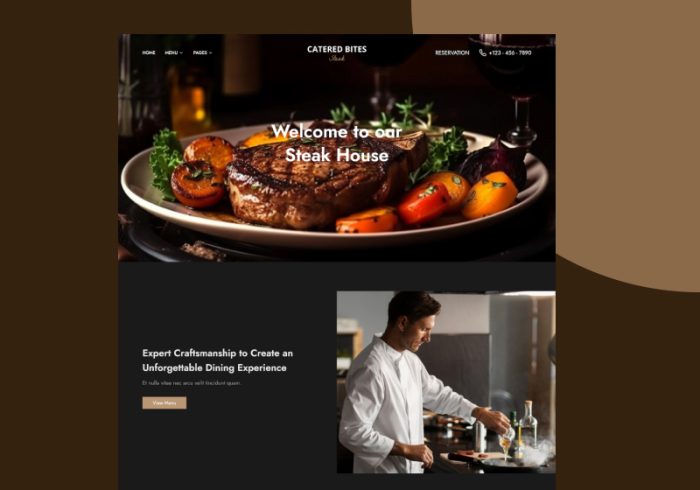 Catered Bites - Restaurant & Catering Shopify Theme