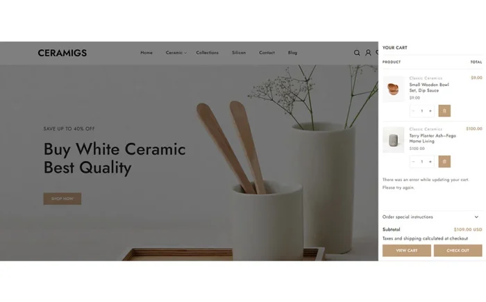 Ceramigs - Ceramic and Handmade Art Store Shopify 2.0 Responsive Theme