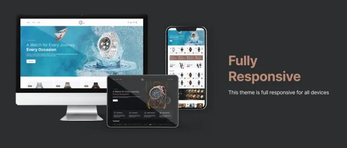 Chrono - Watch Store Multipage Shopify Website Theme