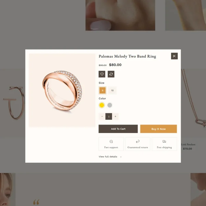 Diahook - Modern Jewelry Store Shopify 2.0 Responsive Theme