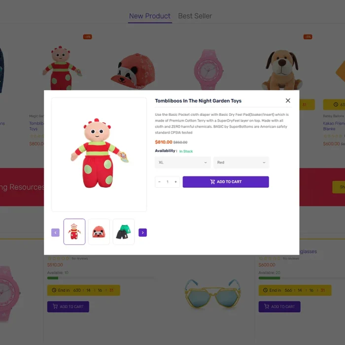 KidzyMall - Kids, Toys and Games Theme for Shopify 2.0 Website stores