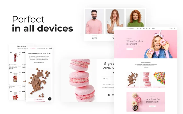 Sweet Euphoria - Sweets' King Online Store 2.0 Shopify Theme