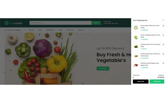 Groceries - Super Market Store Shopify 2.0 Responsive Theme