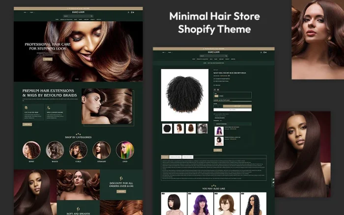 Hairloom – The Ultimate Shopify 2.0 Theme for Hair Salons and Barber Shops