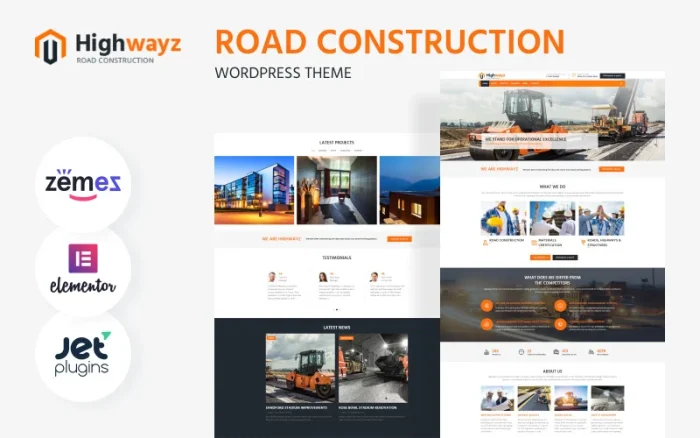 Highwayz WordPress Elementor Theme