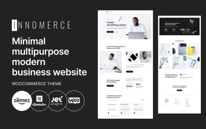 Innomerce WordPress Elementor Theme