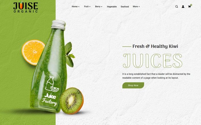 juise organic professional shopify theme