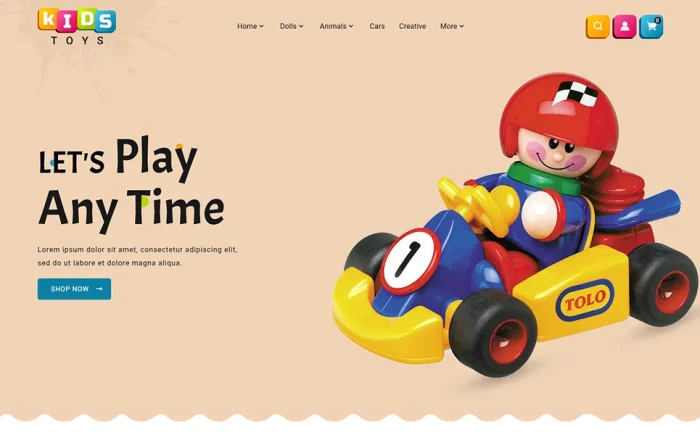 Kids Toys - Responsive Shopify Theme for eCommerce