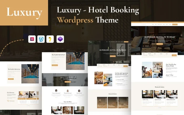 Luxury - Luxury & Hotel Booking WordPress Theme