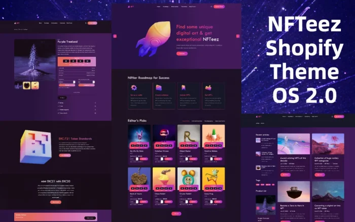 NFTezz Shopify Theme