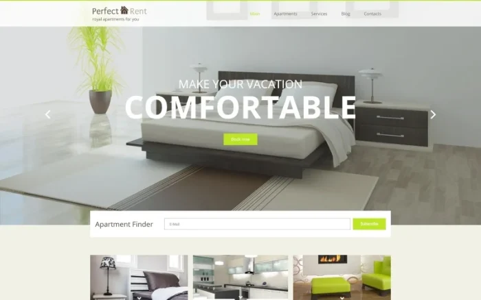 Perfect Rent WordPress Theme