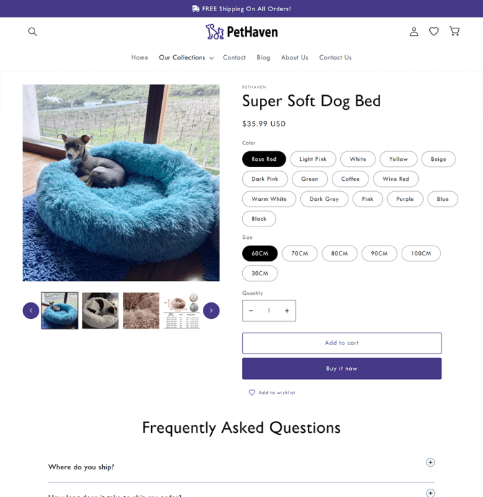 PetHaven - Animals & Pets Store Responsive Shopify Theme 2.0