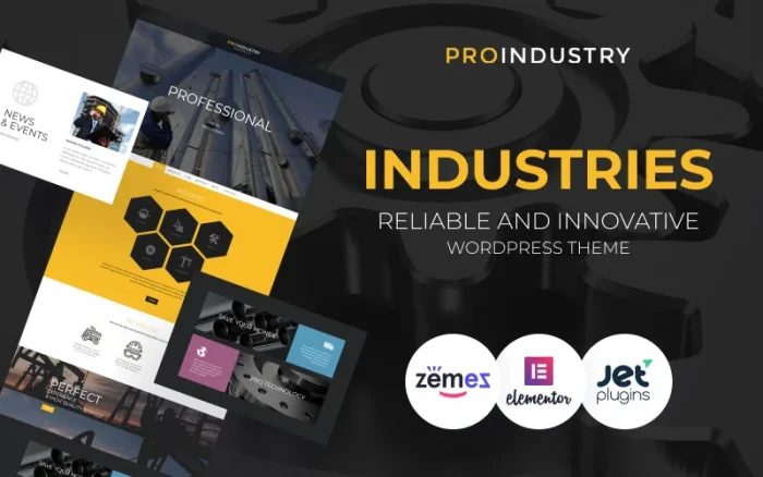 ProIndustry - WordPress Theme