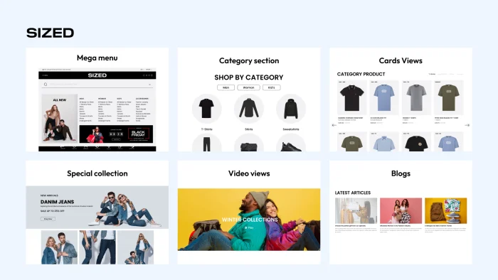 Sized - Fashion Store Shopify 2.0 Responsive Theme