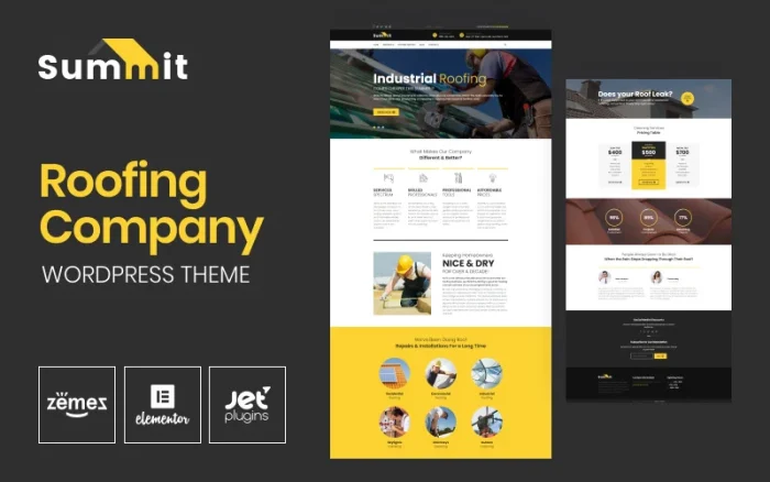 Summit wordpress theme