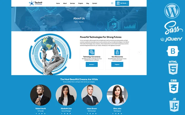 Technit - Technology WordPress Theme