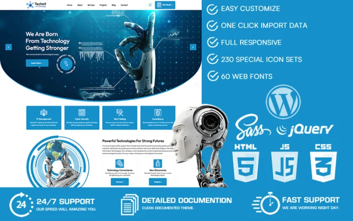 Technit - Technology WordPress Theme