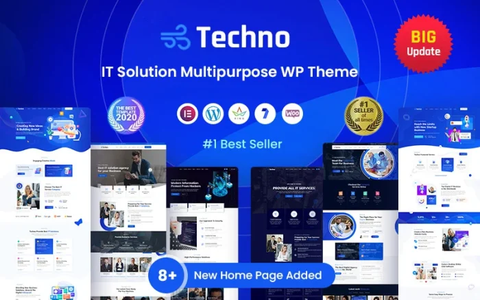 Techno wordpress theme